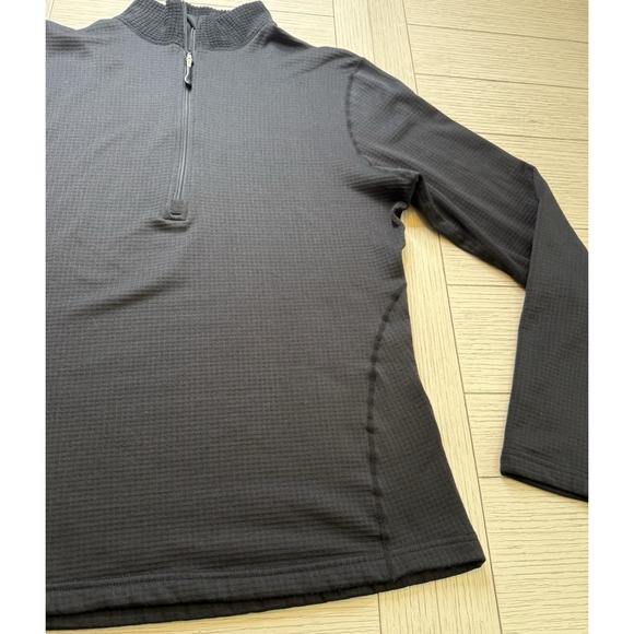 Magellan Women Long Sleeve Quarter Zip Jacket L Black Outdoor Light Athleisure - Picture 7 of 8